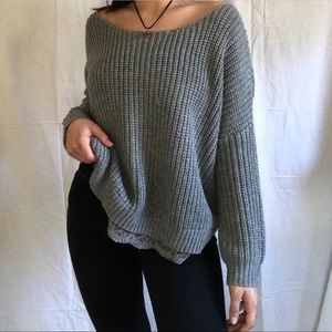 LA Hearts Off the Shoulder Sweater